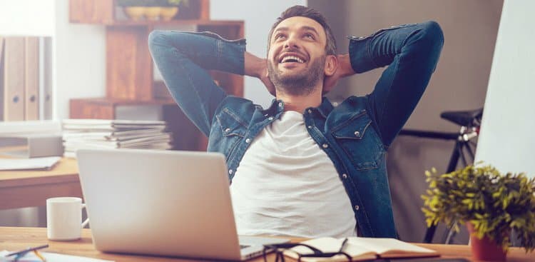 happy worker