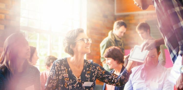 people networking